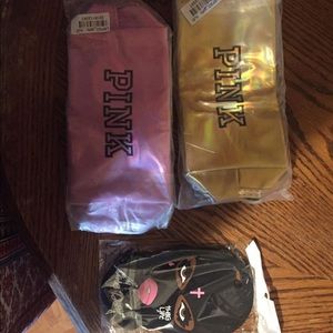 PINK make up bags